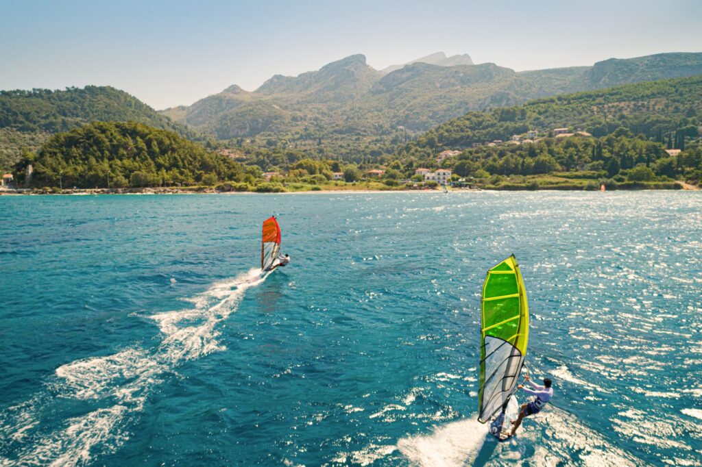 Windsurf a Kokkari